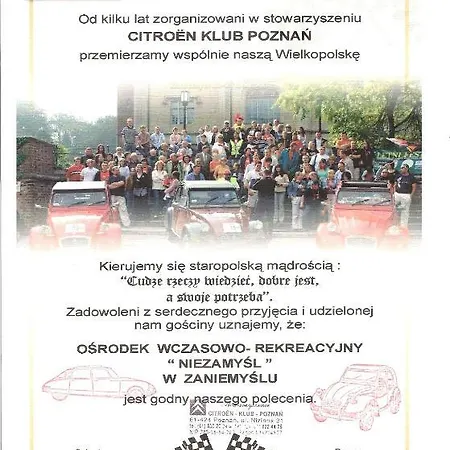 Osrodek Niezamysl Holiday park